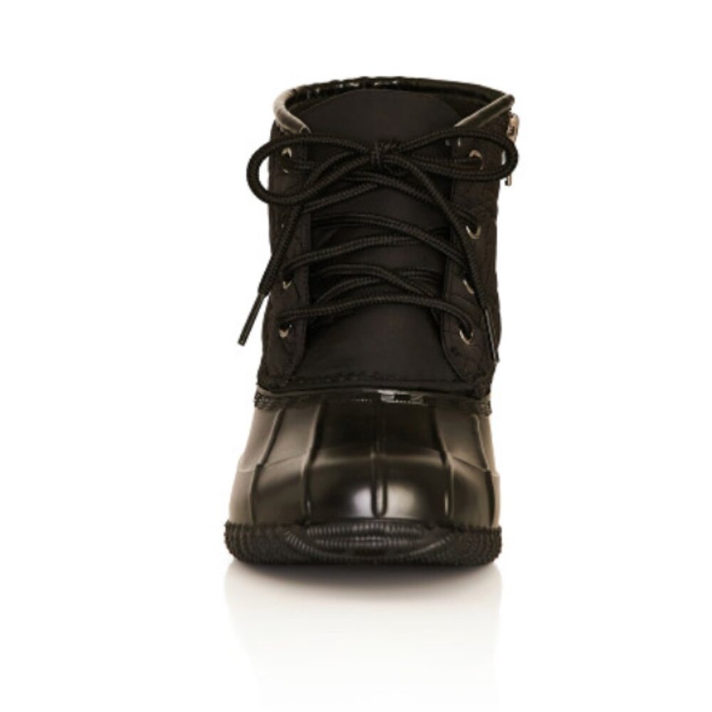 Size 9 WIDE - CLOUDWALKERS - Mona Quilted Weather Boot Black NEW - Picture 7 of 13